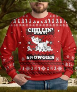 Christmas Snowgies Ugly Sweater, Disneyland Christmas Sweatshirt, Magic Kingdom Christmas Shirt, Disney Trip Xmas Sweater, Gift For Her