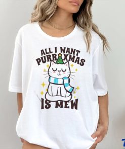 Christmas Song Inspired Cute Kawaii Cat Shirt