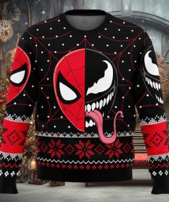 Christmas Spider man Venom Marvel Comics Ugly Christmas Sweater