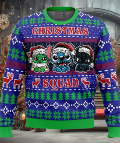 Christmas Squad Pop Culture Ugly Christmas Sweater