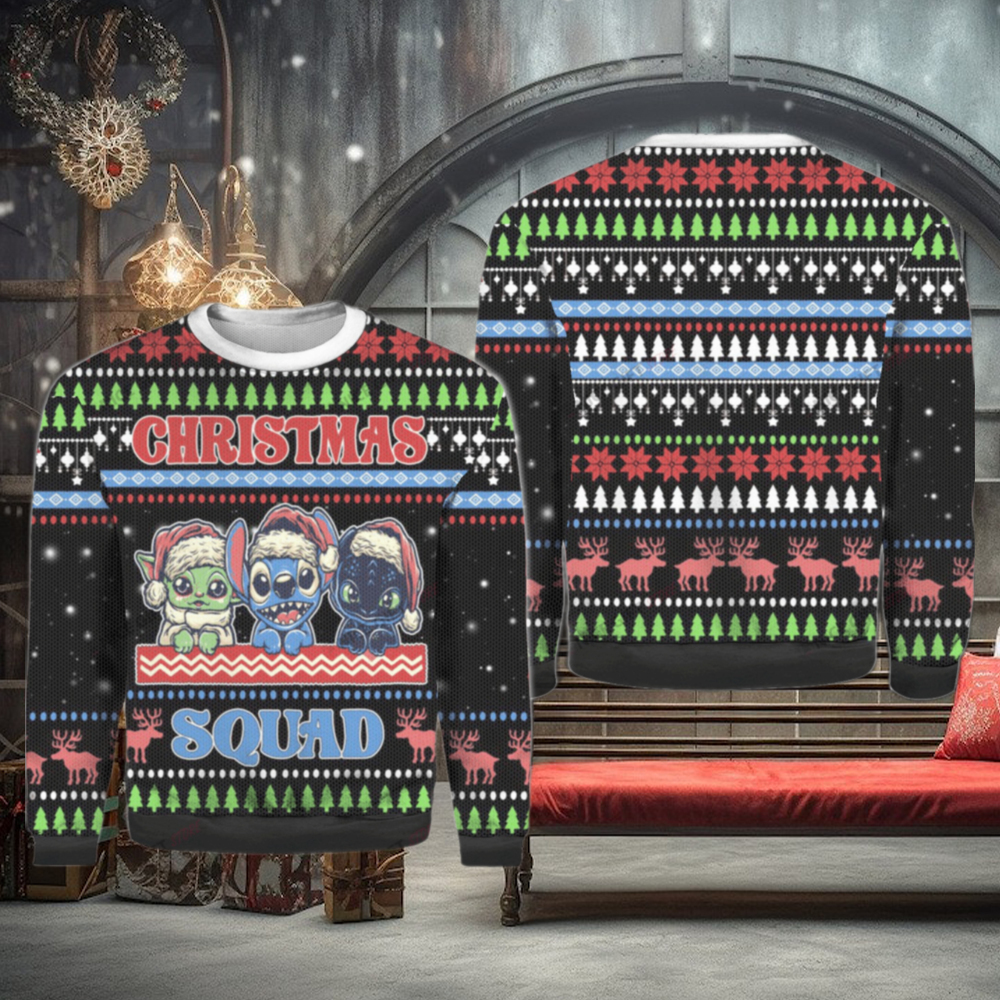 Christmas Squad Ugly Sweater Christmas Squad Ugly Sweater