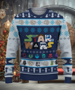 Christmas Star Wars Ugly Sweater, Baby Yoda Ugly Christmas Sweater, Mandalorian Xmas Sweater, Disney Christmas Shirt Gift