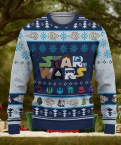 Christmas Star Wars Ugly Sweater, Baby Yoda Ugly Christmas Sweater, Mandalorian Xmas Sweater, Disney Christmas Shirt Gift