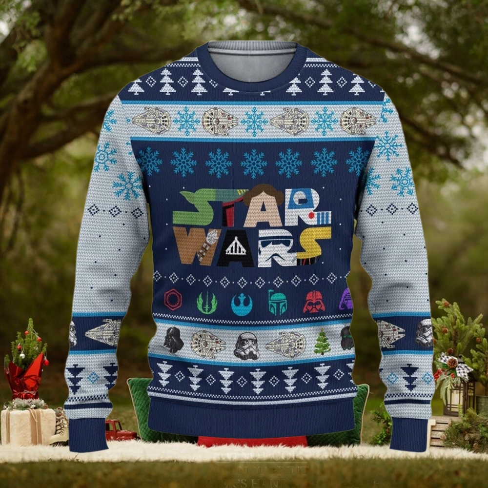 Christmas Star Wars Ugly Sweater, Baby Yoda Ugly Christmas Sweater, Mandalorian Xmas Sweater, Disney Christmas Shirt Gift Christmas Star Wars Ugly Sweater, Baby Yoda Ugly Christmas Sweater, Mandalorian Xmas Sweater, Disney Christmas Shirt Gift