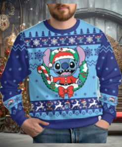 Christmas Stitch Ugly Sweater, Disney Santa Stitch Sweater