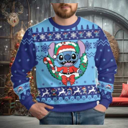 Christmas Stitch Ugly Sweater, Disney Santa Stitch Sweater
