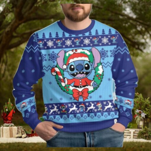 Christmas Stitch Ugly Sweater, Disney Santa Stitch Sweater