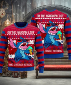 Christmas Stitch Ugly Sweater, Lilo And Stitch Holiday Sweater