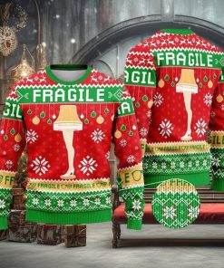Christmas Story Fragile Ralphie Parker Christmas Movie Christmas Party 3D Sweater