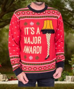 Christmas Story Leg Lamp Sweater