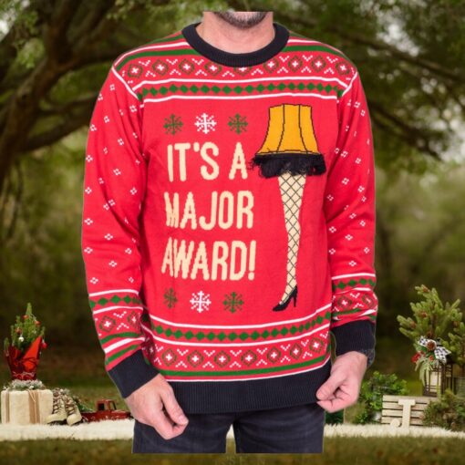 Christmas Story Leg Lamp Sweater