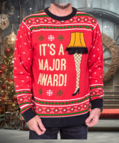 Christmas Story Leg Lamp Sweater
