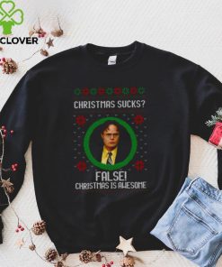 Christmas Sucks Dwight Schrute False Christmas Is Awesome hoodie, sweater, longsleeve, shirt v-neck, t-shirt