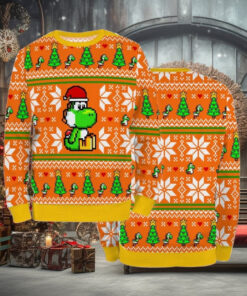 Christmas Super Mario Yoshi Ugly Sweater