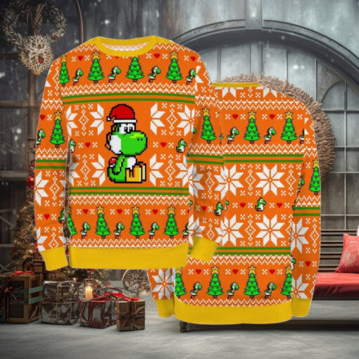 Christmas Super Mario Yoshi Ugly Sweater