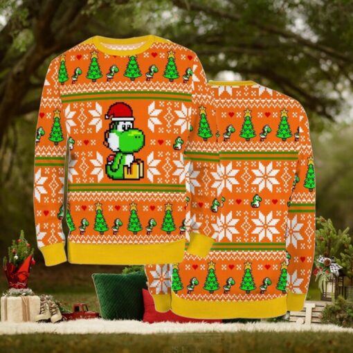Christmas Super Mario Yoshi Ugly Sweater