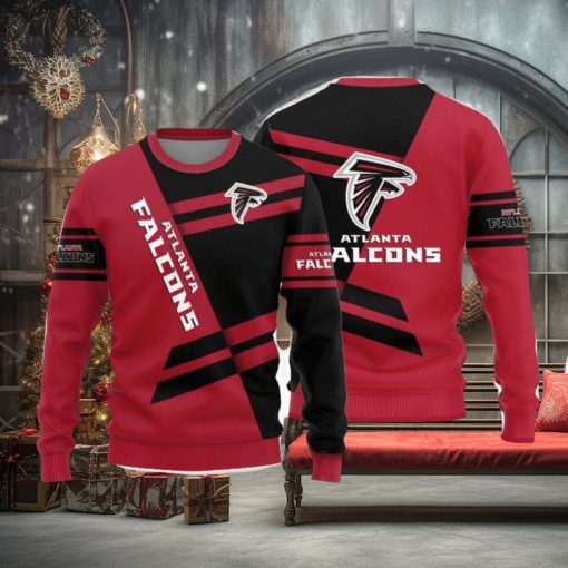 Christmas Sweater Atlanta Falcons Basic Pattern Limited Edition 3D Sweater