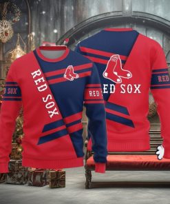 Christmas Sweater Boston Red Sox Basic Pattern Limited Edition 3D Sweater