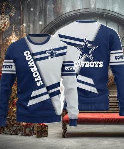 Christmas Sweater Dallas Cowboys Basic Pattern Limited Edition 3D Sweater