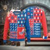 Christmas Sweater Los Angeles Dodgers Christmas Pine Trees Pattern Limited Edition 3D Sweater