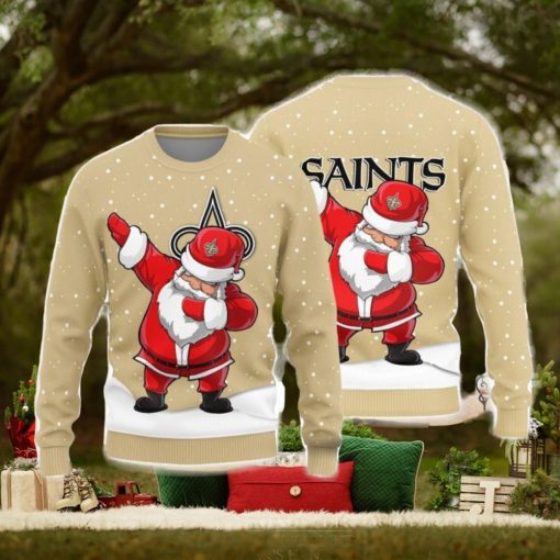 Christmas Sweater Orleans Saints Dab Santa Limited Edition 3D Sweater