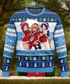Christmas Taiga Minori and Ami Toradora Ugly Christmas Sweater