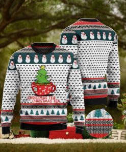 Christmas Tea Ugly Christmas Sweater AOP All Over Printed Sweater