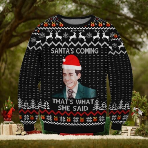 Christmas The Office Ugly Sweater, Michael Scott Christmas Shirt, Family Christmas Sweater, Retro Christmas Movie Shirt, Gift For Fan