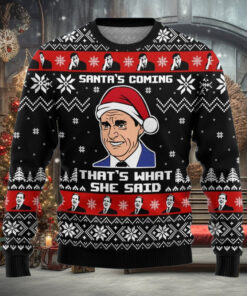 Christmas The Office Ugly Sweater, Michael Scott Xmas Sweatshirt, Christmas Movie Shirt, Family Christmas Sweater, Gift For Friends