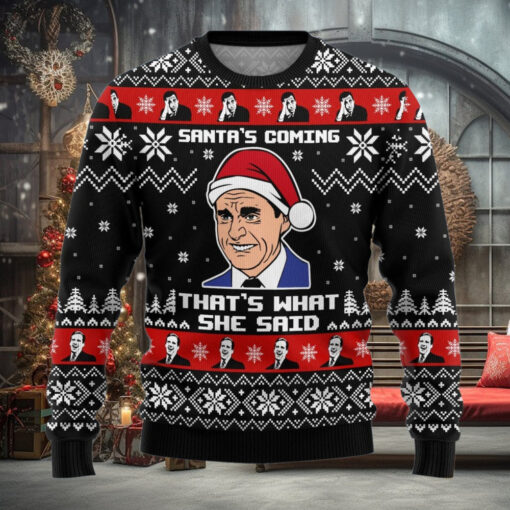 Christmas The Office Ugly Sweater, Michael Scott Xmas Sweatshirt, Christmas Movie Shirt, Family Christmas Sweater, Gift For Friends