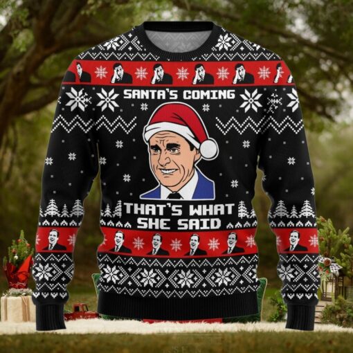 Christmas The Office Ugly Sweater, Michael Scott Xmas Sweatshirt, Christmas Movie Shirt, Family Christmas Sweater, Gift For Friends