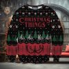 Denver Brocos Skull Flower Ugly Christmas Ugly Sweater