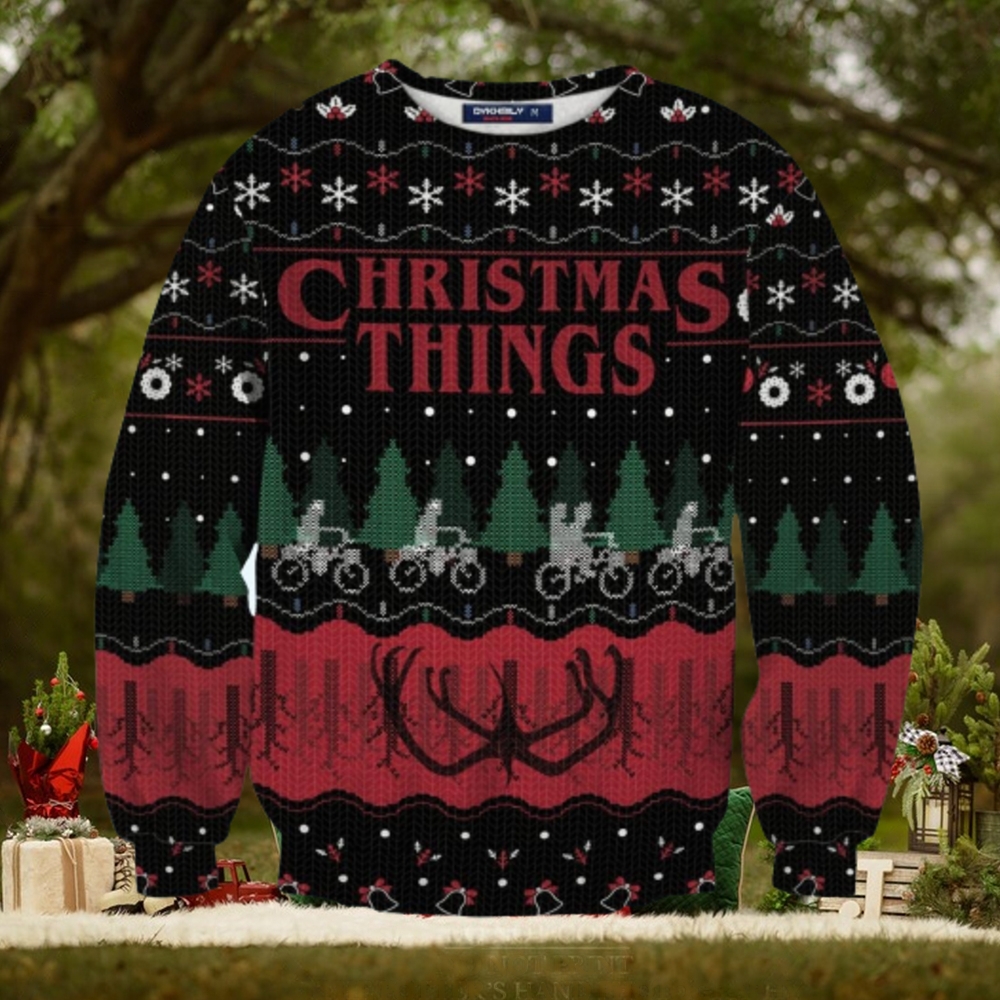 Christmas Things Unisex Wool Sweater Ugly Christmas Sweater 3D Christmas Things Unisex Wool Sweater Ugly Christmas Sweater 3D