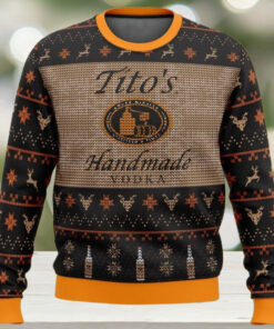 Christmas Tito's Handmade Vodka Ugly Sweater, Tito's Whisky Sweater, Holiday Sweater, Sweater For Men And Women