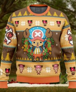 Christmas Tony Chopper One Piece Manga Anime Ugly Christmas Sweater