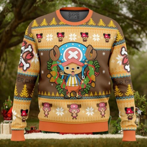 Christmas Tony Chopper One Piece Manga Anime Ugly Christmas Sweater