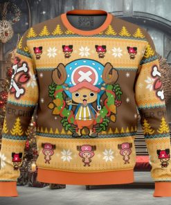 Christmas Tony Chopper One Piece Manga Anime Ugly Christmas Sweater