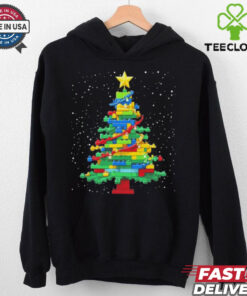 Christmas Tree Block Brick Building Shirt