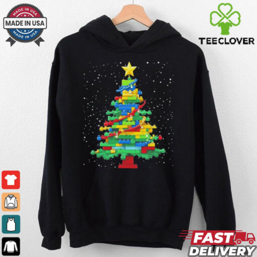 Christmas Tree Block Brick Building Shirt