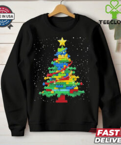 Christmas Tree Block Brick Building Shirt