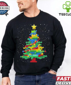 Christmas Tree Block Brick Building Shirt