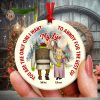 Anniversary Couple Cheering TT Personalized Ornament, Christmas Gifts For Couple