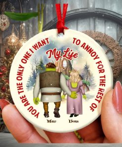 Christmas Tree Gifts Personalized Ornament, Gifts For Couple