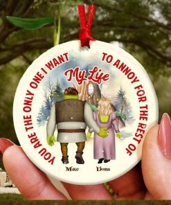 Christmas Tree Gifts Personalized Ornament, Gifts For Couple