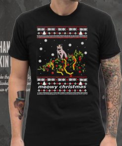Christmas Tree Knocked Down By A Cat Shirt