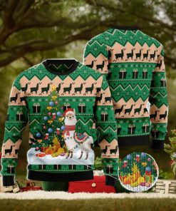 Christmas Tree Llama Ugly Christmas Sweater Funny Christmas Gift For Family