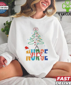 Christmas Tree Nurse Shirt, Christmas Shirt for Nurse, Xmas Nurse Pajama, Medical School Christmas Shirt