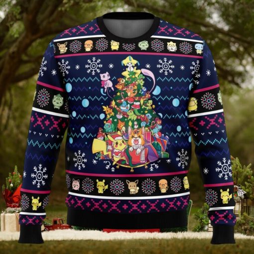 Christmas Tree Pokemon Ugly Christmas Sweater