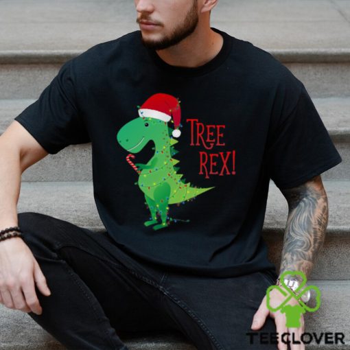 Christmas Tree Rex Essential Shirt