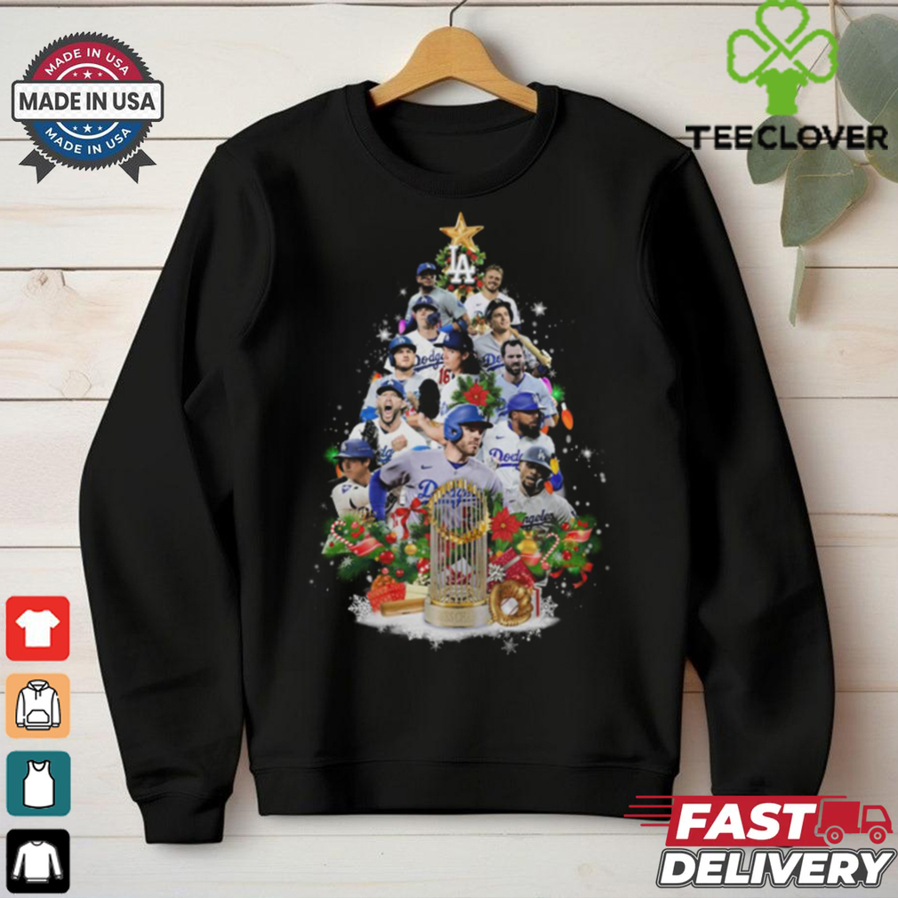 Christmas Tree Team Los Angeles Dodgers Baseball Shirt Christmas Tree Team Los Angeles Dodgers Baseball Shirt